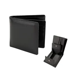 新品未使用 財布 メンズ 2つ折り 本革 コンパクト 二つ折り ボックス型の小銭入れ メンズ財布 カード14枚収納 二つ折り財布 大容量 人気 一流の財布職人が作る 札入れ ギフトBOX入り 使いやすい ふたつおり さいふ ミニ財布 折りたたみさいふ