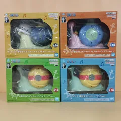 【D8906】未開封 ワンピース 電伝虫スピーカー 4体セット