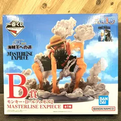 【彦】BANDAI 一番くじ ワンピース ルフィ B賞 ギア2 海賊王への道 開封品 現状品【4225SY】C2