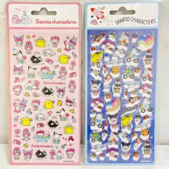 【正規品】サンリオキャラクターズ エポキシシール ぷっくりシール 海外ライセンス品 シールセット