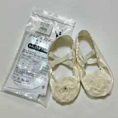 ピエ アテュール バレエシューズ 170 (素足 150) + バレエ タイツ Uサイズ S / バレエシューズ