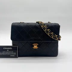 超人気✨CHANEL シャネル ショルダーバッグ　ミニマトラッセ ラムスキン チェーンショルダー　ブラック
