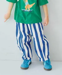 イロチ買いしたい総柄ツイルパンツ　ストライプ　p.premier P221016