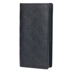 ルイヴィトン LOUIS VUITTON 長財布 二つ折り財布 小銭入れ付き モノグラム・シャドウ M62900 ポルトフォイユ･ブラザのサムネイル