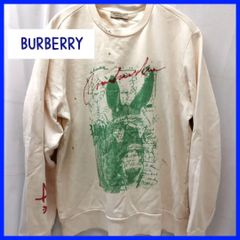 深瀬着用 BURBERRY オレンジ スウェット - メルカリ