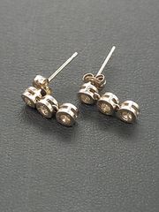 ブラックシリカ ネックレス 43cm 18金チェーン K18WG 医健 - メルカリ