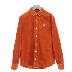 カーハート carhartt L/S MADISON CORD SHIRTS コーデュロイ シャツ ボタンダウン S ブラウン
