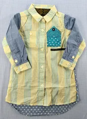 JUNK STORE ジャンクストアー ワンピース 長袖 90cm 子供服 中古