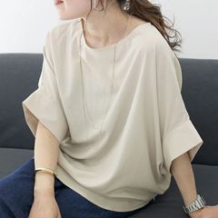 La TOTALITÉ べイクルーズ カーキ 五分袖シャツ Mサイズ - メルカリ