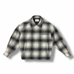 WACKO MARIA WOOL CHECK 50