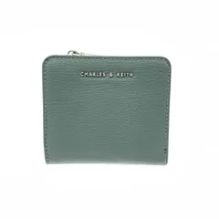 CHARLES & KEITH チャールズアンドキース コンパクトウォレット 財布  二つ折り    ブルー セージグリーン レディース / 240001191248