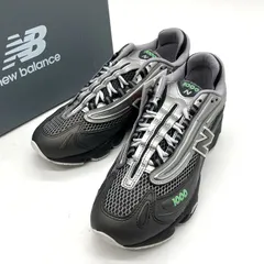 New Balance ニューバランス スニーカー M1000T 新品同様 箱付き タグ付き シューズ  メンズ 26.5cm ダークグレー シルバー 靴 B15972◆