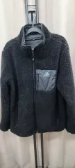 アディダス ブラック ボア フリース リバーシブルジャケット