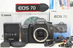 新品級☆キヤノン Canon EOS 7D ボディ☆取扱・ストラップ付 #292 