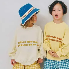 《新品》イロチ買いしたいスプリングロゴトレーナー p.premier 80 110㎝ 子供服 トレーナー P111016