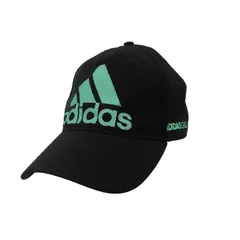 【美品】adidas(アディダス) キャップ 黒 メンズ フリーサイズ ゴルフ用品 2602-0263 中古