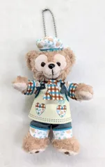 東京ディズニーシー ぬいぐるみバッジ Duffy and Friends ダッフィー(緑系/チェック)/Duffy's HEARTWARMING DAYS 2020