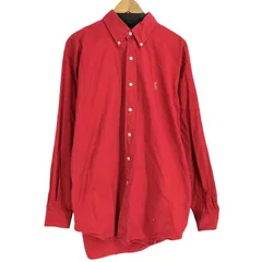 ラルフローレン RALPH LAUREN 90S BLAKE ポニー刺繍 ボタンダウン L/S シャツ メンズ import：M 