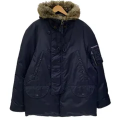 ラルフローレン  RALPH LAUREN 90's POLO SPORT ファーダウン ジャケット ネイビー Mサイズ 201MT-5392