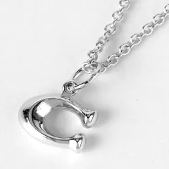 新品 コーチ COACH ネックレス C ネックレス シルバー