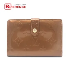 LOUIS VUITTON ルイヴィトン 2つ折り財布 ポルトフォイユヴィエノワ MI1013 アミューロ・ムートンメリノ ブラウン
