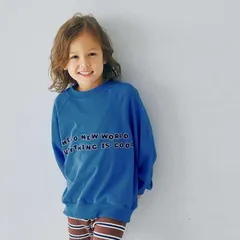 《新品》イロチ買いしたいスプリングロゴトレーナー p.premier 80 90 110㎝ 子供服 トレーナー P111016