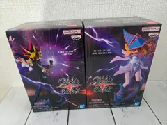 遊戯王 戦光絶景 フィギュア 2種セット 闇遊戯 ＆ ブラック・マジシャン・ガール  新品未開封