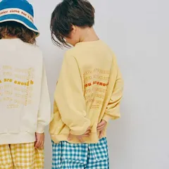 《新品》イロチ買いしたいスプリングロゴトレーナー p.premier 110㎝ 子供服 トレーナー P111016