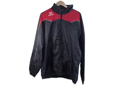 k03251027027　erima　6　紺×赤　　アウター　ナイロンジャケット　秋冬