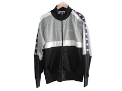 k03251023093　Champion　Lサイズ　黒×白×グレー　　アウター　ジップアップパーカー　通年