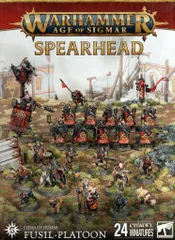《未開封》 GAMES WORKSHOP WARHAMMER AGE OF SIMGAR CITEIS OF SIGMAR Fusil-Platoon/Sperhead 長銃小隊
