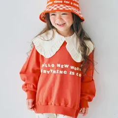 《新品》イロチ買いしたいスプリングロゴトレーナー p.premier 120㎝ 子供服 トレーナー P111016