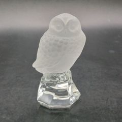 美術品・アンティーク・コレクション マイセン クリスタル フクロウ