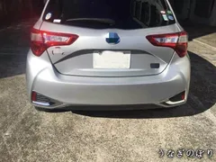 【美品・未使用新品】18年モデルヤリス後<!-利用不可文字-!>灯フレーム ABS電鍍仕上げ｜車尾<!-利用不可文字-!>灯装飾フレーム 2点セットC260302