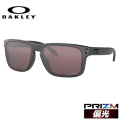 【国内正規品】オークリー 偏光 サングラス OAKLEY ホルブルック レギュラーフィット HOLBROOK OO9102-B555 57サイズ STEEL COLLECTION プリズム スクエア型 メンズ レディース アイウェア 釣り ゴルフ ドライブ