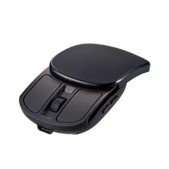 ナカバヤシ Digio 無線充電式スライド静音5ボタンBlueLEDマウス ブラック MUS-RKF235BK