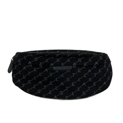 stellamccartney(ステラマッカートニー) ウエストポーチ ファラベラロゴGOベルトバッグ 570173 黒×白