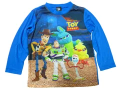 k05251031081　DiSNEY PIXAR TOY STORY　110サイズ　ブルー系　　トップス　長袖Tシャツ　通年