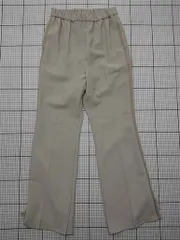 ◇ Θ ミラオーウェン Mila Owen 09WFP212210 サイドラインパンツ ベージュ系 レディース E  【1602130014224】