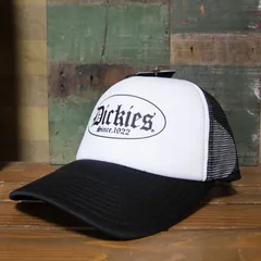 Dickies ディッキーズ DK EX CANTERBURY MOTIF MESH CAP ホワイト 帽子 メッシュキャップ