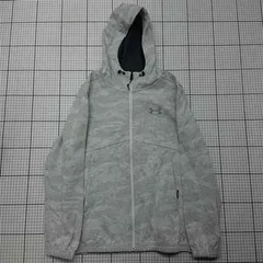 ◇ Θ アンダーアーマー UNDER ARMOUR フルジップパーカー グレー系 メンズ M E  【1602130014651】