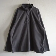 【90S/希少モデル】PATAGONIA【マイクロ D-ラックス スナップT フリース ジャケット】XL グレー プルオーバー パタゴニア USA製 26020628