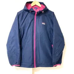 ビッグサイズ！ 4L！ (^w^)b OUTDOOR PRODUCTS アウトドアプロダクツ ジップアップ ウインドブレーカー シャカシャカ マウンテンパーカー キャンプ 登山 スポーツ アクティブ 裏地メッシュ ネイビー レディース