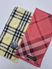 【新品】BURBERRY メンズハンカチ & タオルハンカチ セット
