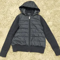 n9 TOMMY HILFIGER　トミーヒルフィガー袖ニット 切替 中綿 ジャケットSサイズ