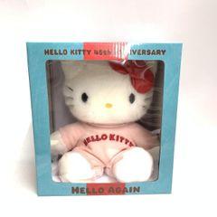 ハローキティ45周年［HELLO AGAIN］限定ぬいぐるみ サンリオ - メルカリ