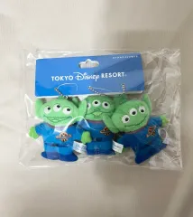 トイストーリー エイリアン ぬいぐるみ 服 ピン キーホルダー