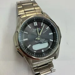 N【中古・不動品】カシオ CASIO ウェーブセプター wave ceptor WVAM630D メンズ腕時計 アナデジ ソーラー電波