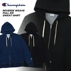 チャンピオン リバースウィーブ(R) フルジップ スウェット シャツ オフブラック インディゴ Champion REVERSE WEAVE FULL ZIP SWEAT SHIRT OFFBLACK INDIGO c3-d102 ウェア トップス
