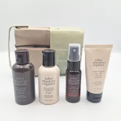 john masters organic トラベルセット traveling ジョンマスターオーガニック シャンプー コンディショナー トリートメント 未使用 【11716】